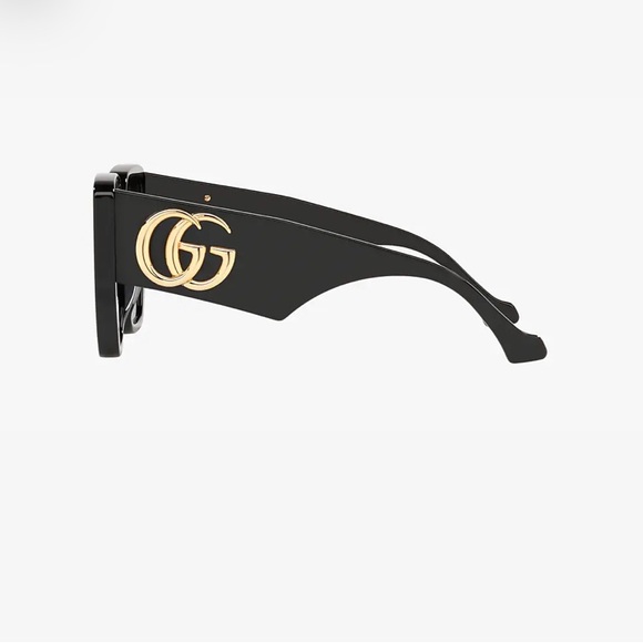 GUCCI Women’s luxury oversized sunglasses large GG Logo GG0956S - Picture 4 of 16